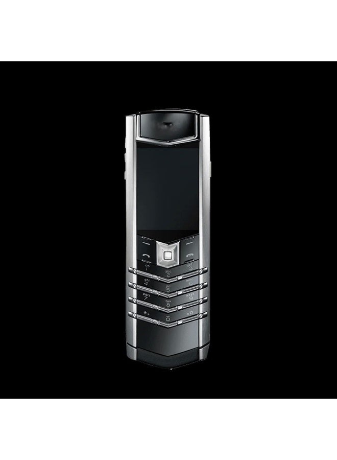 alimoto Luxury Signature V Pro – Sleek Metal Executive Phone with Classic Keypad & Dual SIM - Image 3